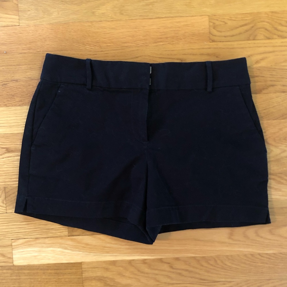 Loft Black Riviera Shorts 4” Inseam
